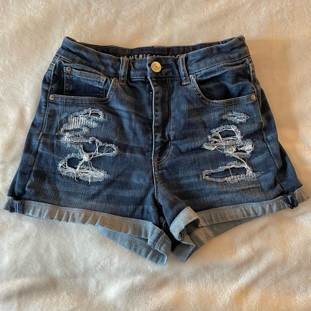 American eagle jean shorts size 6